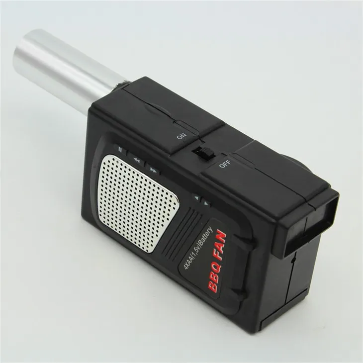 Utilizarea bateriei Grătar Foc Suflantă de aer cu zgomot redus Ventilator electric pentru grătar de curent continuu Suflantă pentru grătar cu aer FD311A