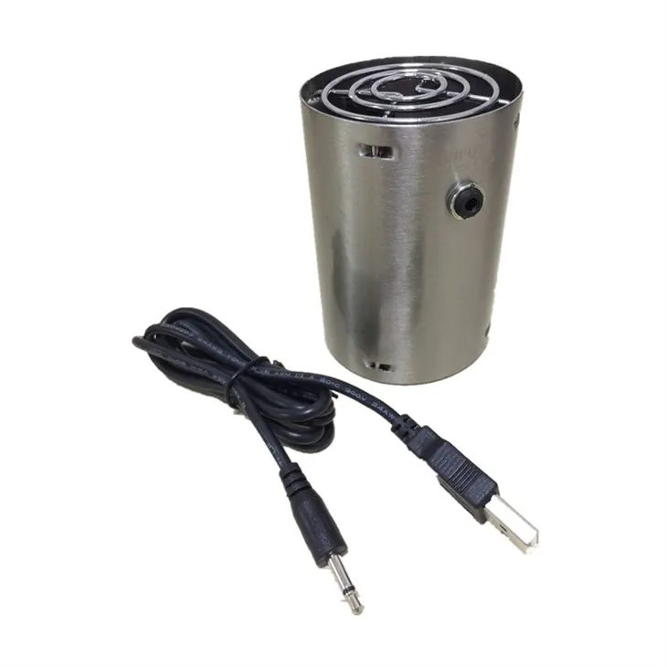 Ventilator pentru grătar de 5 V din oțel inoxidabil de vârf cu vânt puternic FD315A(SSR)