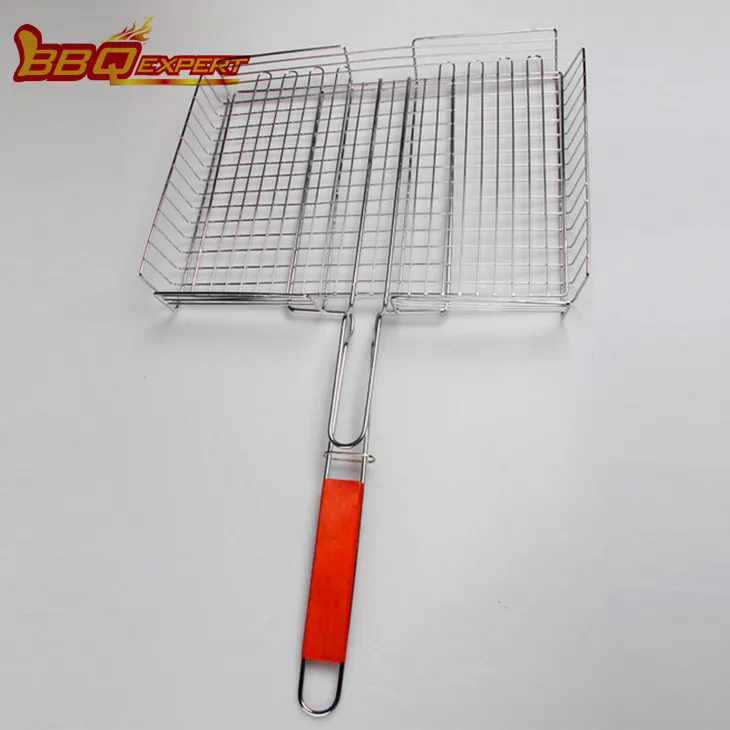 Coș pentru grătar Big Space pentru pește și legume