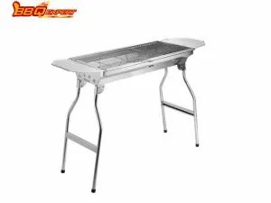 BBQEXPERT Grătar cu cărbune mare din oțel inoxidabil pentru grătar portabil Girls de vânzare